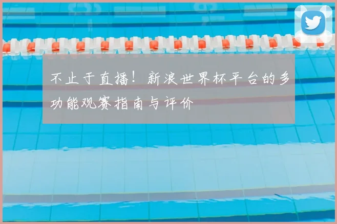 不止于直播！新浪世界杯平台的多功能观赛指南与评价